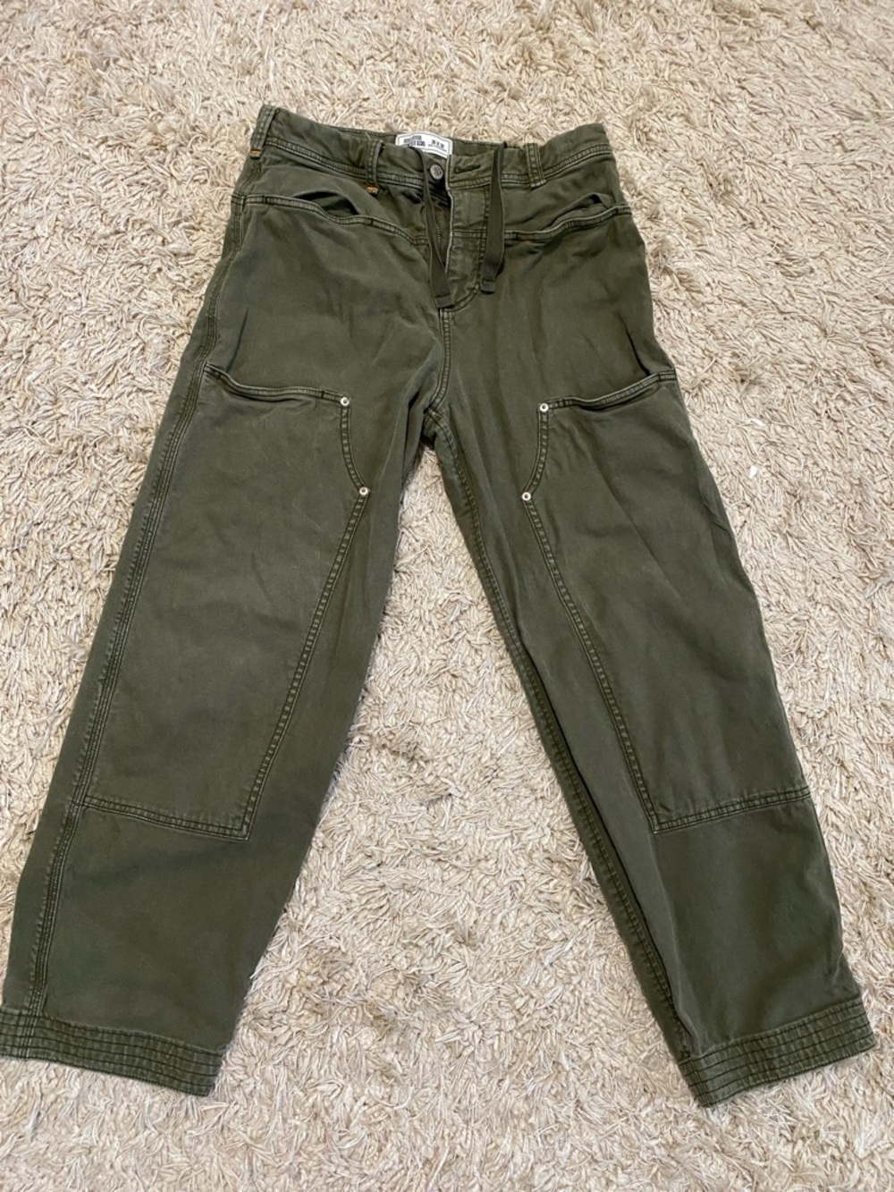 Hollister Olive Green Utility Pants